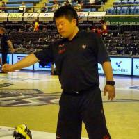 Friend to many: Takashi Tanaka served as the Gunma Crane Thunders’ athletic trainer from the team’s inception in 2012 until his death last week. Late trainer Tanaka recalled fondly by coaches, players