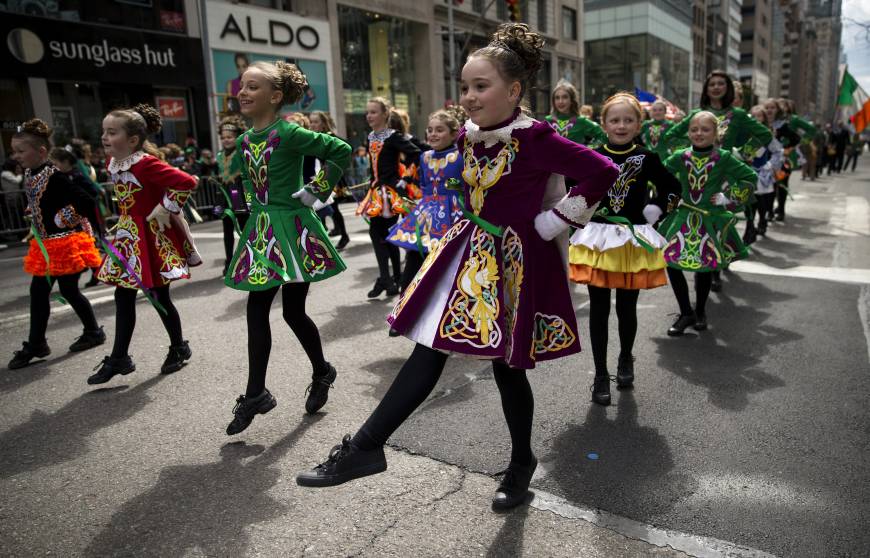 st patricks day music irish dancing message