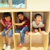 Less boxed in: Kids play at the Yasawa Jido Club in Minamisoma, Fukushima Prefecture, built by Save The Children Japan. NGOs looking out for little lives in the wake of 3/11
