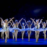 Floating free: Artists of the Birmingham Royal Ballet dance as stars during David Bintley’s original “Cinderella.” Bintley returns with his new-look 'Cinderella'