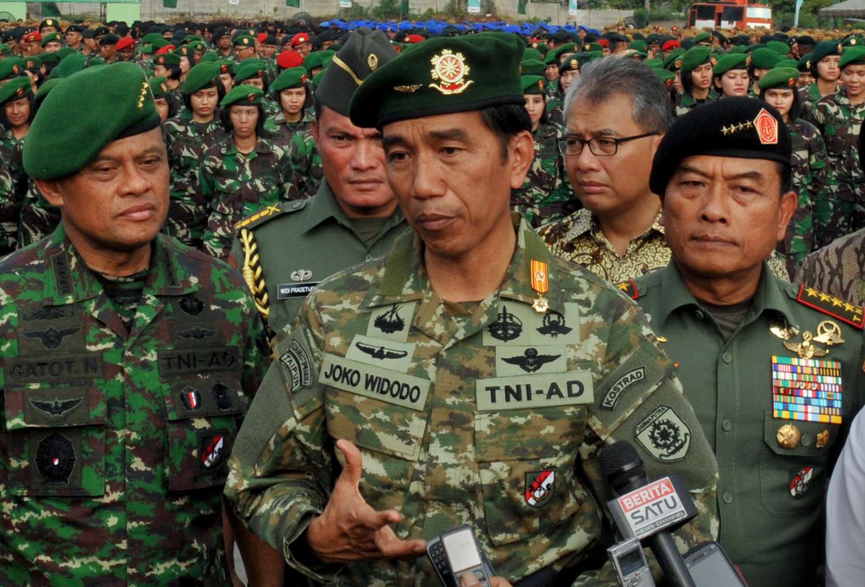 要中國好看！印尼南海軍演歷年最大 | 文章內置圖片