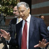 Billionaire investor Kirk Kerkorian leaves the Roybal Federal Building in Los Angeles, in this file photo taken Aug. 20, 2008. Kerkorian, a key figure in the shaping of the Las Vegas strip of casinos and hotels, has died at the age of 98, CNBC reported. Billionaire Kirk Kerkorian, who helped turn Vegas into gambling mecca, dead at 98