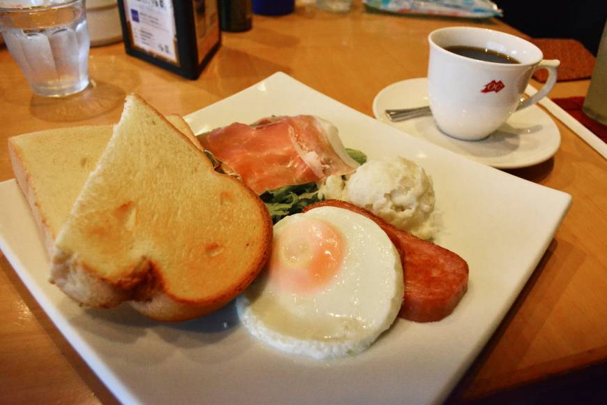 Ogawa Coffee Breakfast: Ogawa Coffee's take on the Western breakfast. | J.J. O'DONOGHUE