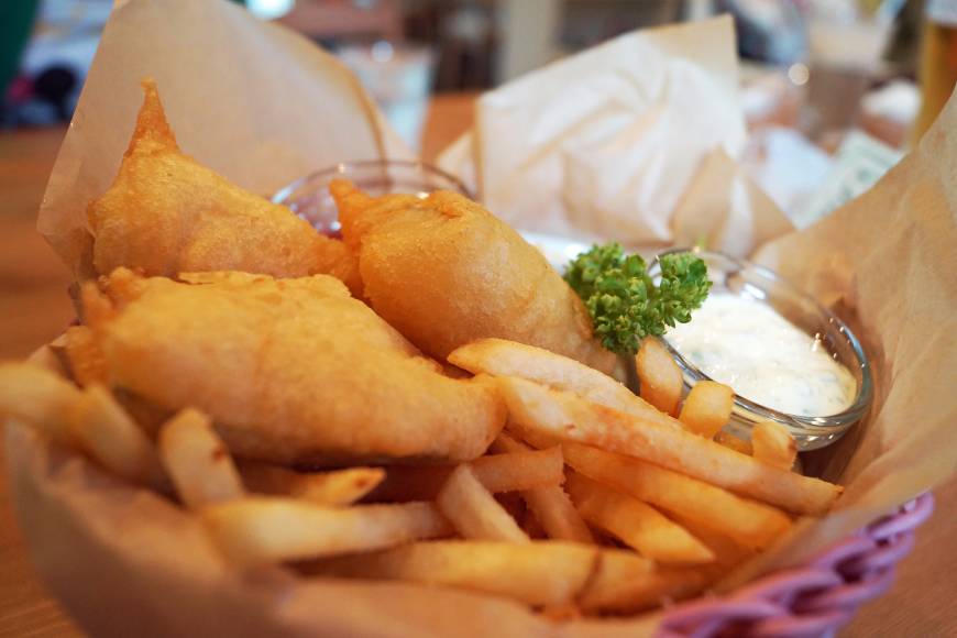 Koala Cafe and Grill Beer-battered fish and chips | ADAM MILLER