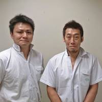 (Left to right) Yuki Miyazaki, Kimikazu Matsushita and Yutaka Tochigi Wagyu: More at stake than craftsmanship for marginalized slaughterhouse workers
