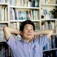 Deep in thought: Film director Isao Takahata strives to be as realistic as possible in his productions. Isao Takahata's stark world of reality