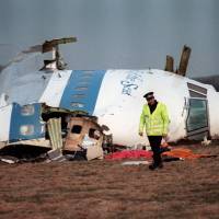 A file picture taken in Lockerbie on December 22, 1988, shows the wreckage of Pan Am Flight 103, which exploded killing all 259 people aboard. Scottish prosecutors on Thursday said they had identified two new Libyan suspects in the bombing of the Pan Am jet. Scottish prosecutors ID Libyan pair as Lockerbie bomb suspects but meeting them in Tripoli said remote