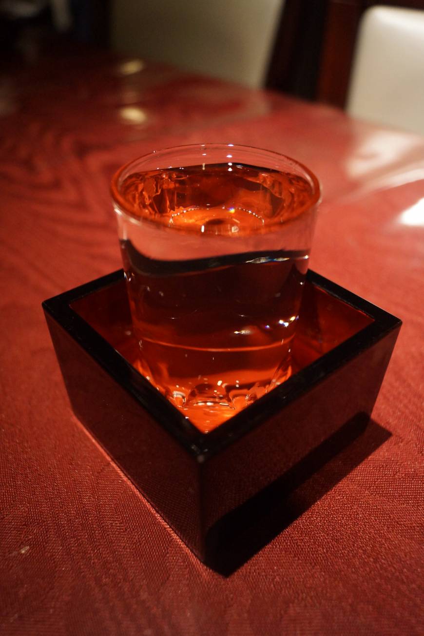 Gattenn Holy water: Following Gattenn's Shinto-shrine theme, it's appropriate to try some ceremonial sake. | ADAM MILLER