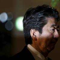 Top down: Prime Minister Shinzo Abe has been part of a rightward lean at the top of Japan's political structures. Assessing Japan's rightward shift at the top