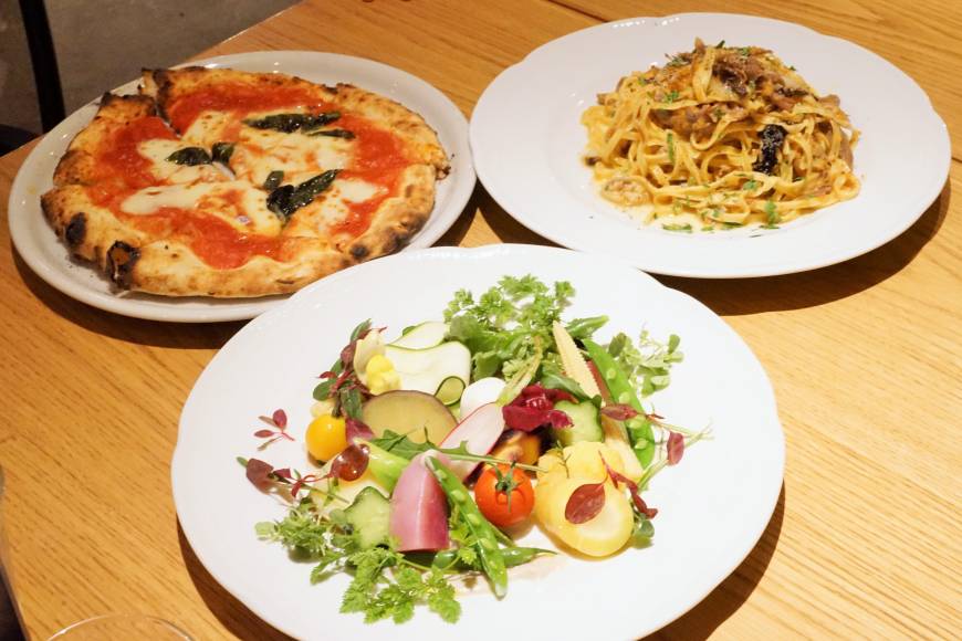 & Style Restaurant Pasta and pizza, a surefire hit with children and adults alike | MAI HAYASHI