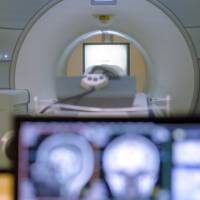 The brain-scanning MRI machine that was used at Carnegie Mellon University in Pittsburgh for an experiment on tracking brain data is seen on campus in November 2014. Men and women can look pretty different, but a new study says their brains can't be neatly divided into male and female. Male vs. female brain? Not a valid distinction, study says