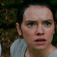 A new hope: British actress Daisy Ridley, seen here with the droid BB-8, plays the role of Rey in the seventh installment of the “Star Wars” franchise, “The Force Awakens.” Two generations of 'Star Wars' heroes come together in 'The Force Awakens'
