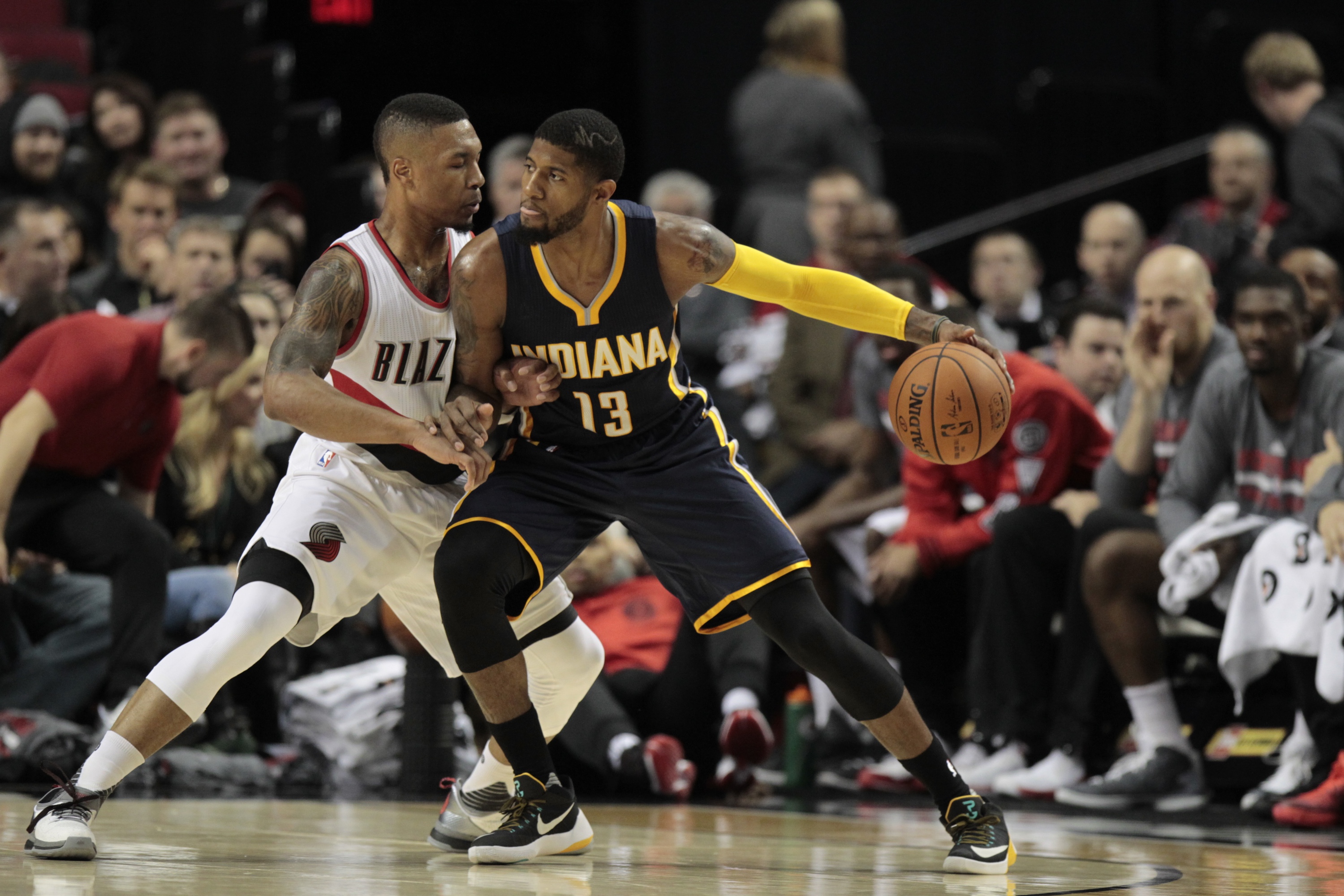 2015 NBA scores: Paul George and Pacers ruin Kobe Bryant's