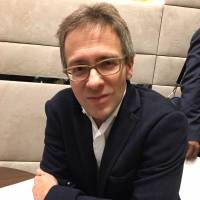 Ian Bremmer, president of Eurasia Group, speaks to The Japan Times at the Congress Center Davos in Switzerland on Jan. 22. Japan at risk if West unable to confront growing geopolitical threats, says analyst