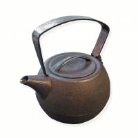 Rare species: Cast-iron vessels have fallen out of favor in many parts of the world. A cast-iron teapot in Tokyo's kitchenware district