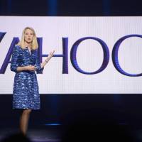 Yahoo CEO Marissa Mayer gives her keynote address at the 2014 International CES in Las Vegas. Yahoo on Tuesday said it is cutting 15 percent of its workforce and narrowing its focus as it explores strategic alternatives for what to do with the faded Internet star. Yahoo to shed 1,700 employees, services as embattled CEO struggles to stay