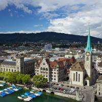 Early stroll: The Limmat River in Zurich, A beautiful place for a morning walk before your big date. Enjoy a panoramic view of the city from the observation tower on Uetliberg Mountain. Ten perfect Valentine's Days in 10 global cities