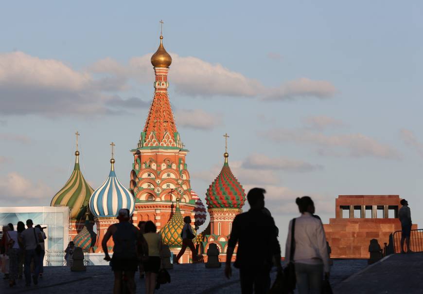 World-famous landmark: St. Basil
