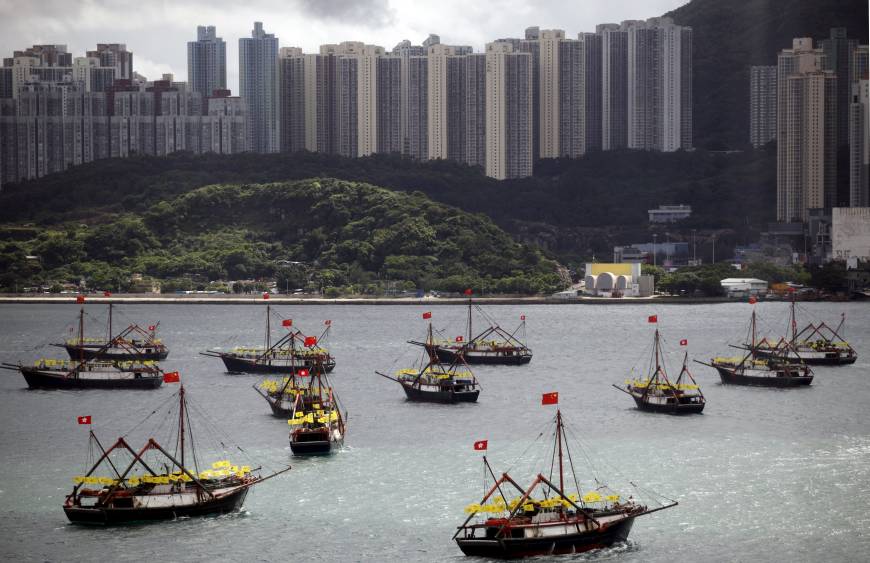 Port city: Victoria Harbour, just one of Hong Kong