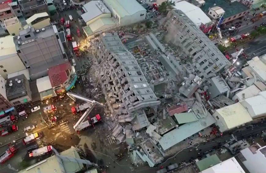 Over 100 still missing, at least 14 dead as strong quake rattles Taiwan | The Japan Times