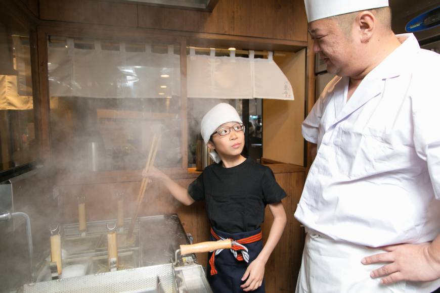 Lessons at Rokurinsha, a Tokyo-based chain of tsukemen (dipping noodle) shops