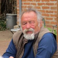 This photo provided by George Mason Gruff, rough-hewn author of 'Legends of the Fall' fame Jim Harrison dead at 78