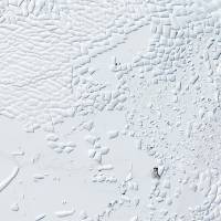 This satellite image provided by Nature/Knut Christianson taken Jan. 9 shows the Thwaites Glacier and its ice cliff at the terminus of Thwaites Glacier, West Antarctica. A new study says ice cliffs may lead to faster melting of Antarctic ice sheets and more sea level rise than previously thought with the Thwaites Glacier and its ice cliffs as the most likely place for this process to start. Antarctica ice melt faster than forecast, could raise sea level 1 meter before 2100: study