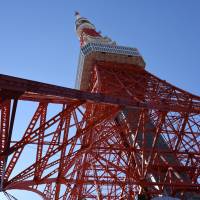 The red- and white-colored Tokyo Tower rises up 333 meters in the capital’s Minato Ward. Tokyo Tower, an enduring tourist landmark