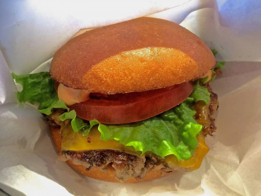 Henry’s Burger Nothing but wagyu: The high-quality meat used at Henry's Burger tastes more like a steak than a finely ground pattie. | ROBBIE SWINNERTON
