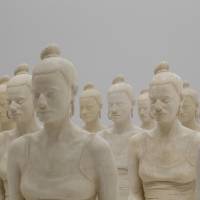 Close up of Simon Fujiwara’s “Rebekkah” (2012) Fujiwara wants the dirt to stick