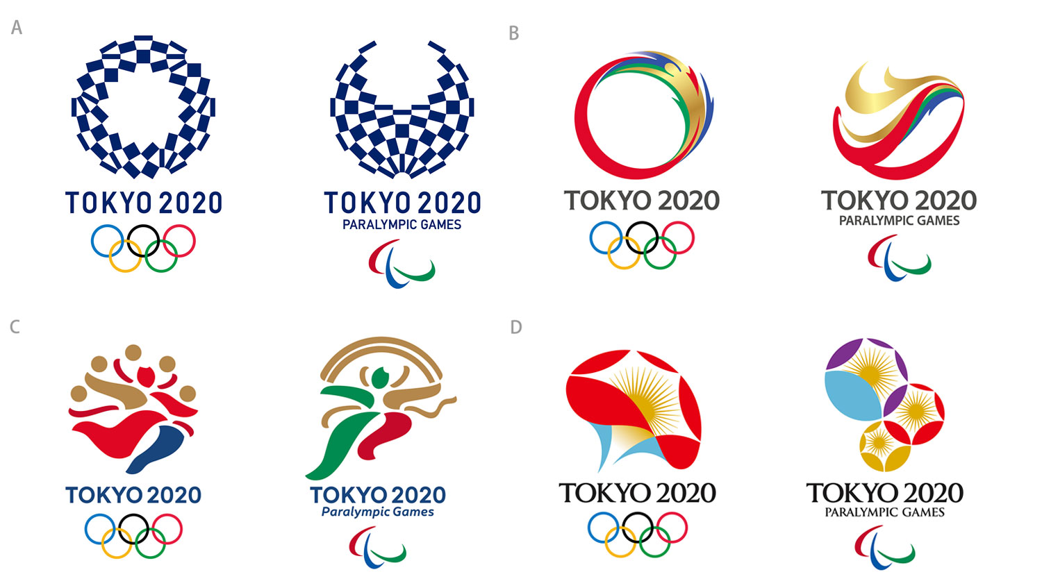 Japan unveils final four candidates for Tokyo 2020 Olympics logo | The
