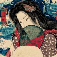 Utagawa Kunisada's Parody of the Story of Kantan (1830, Bunsei 131 Tenpo 1). Kuniyoshi and Kunisada: When great minds think a little differently