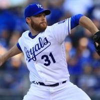 Royals starter Ian Kennedy pitches against the Twins on Saturday. Kennedy shines in Royals debut