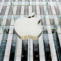 The Apple store in New York is seen in 2007. Shares of Apple sank below $90 for the first time in nearly two years on Thursday, ceding the title of the world's largest company by market valuation to Google. Google gets valuation crown as Apple shares slip under $90 to two-year low amid iPhone slump