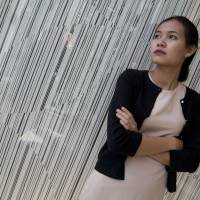 Kornkanok Khamta, 22, political science student at Bangkok’s Thammasat University, poses for a photo Wednesday. Voices from Thailand: Reflections on two-year coup anniversary