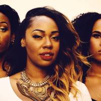 Royals: King is (from left) Amber and Paris Strother, and Anita Bias. Soul music's icons bow down to King