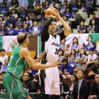 Aisin star J.R. Sakuragi has been playing in Japan for 14 seasons. Sakuragi has helped lead the SeaHorses to six league titles. Sakuragi still going strong for SeaHorses