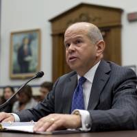 Federal Aviation Administration Administrator Michael Huerta testifies on Capitol Hill in Washington in 2013. The FAA has ruled out requiring psychological testing for airline pilots in favor of enhanced mental health support programs in response to a crash last year in which a German pilot deliberately flew an airliner full of passengers into a mountainside, Huerta said Thursday. Airline pilots don't need to be required to take psychological tests: FAA