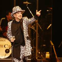 It's a miracle: Singer Boy George performs with Culture Club at Zepp Tokyo on Tuesday. Concert review: Culture Club winds back the years with a well-executed, albeit slightly surreal, performance