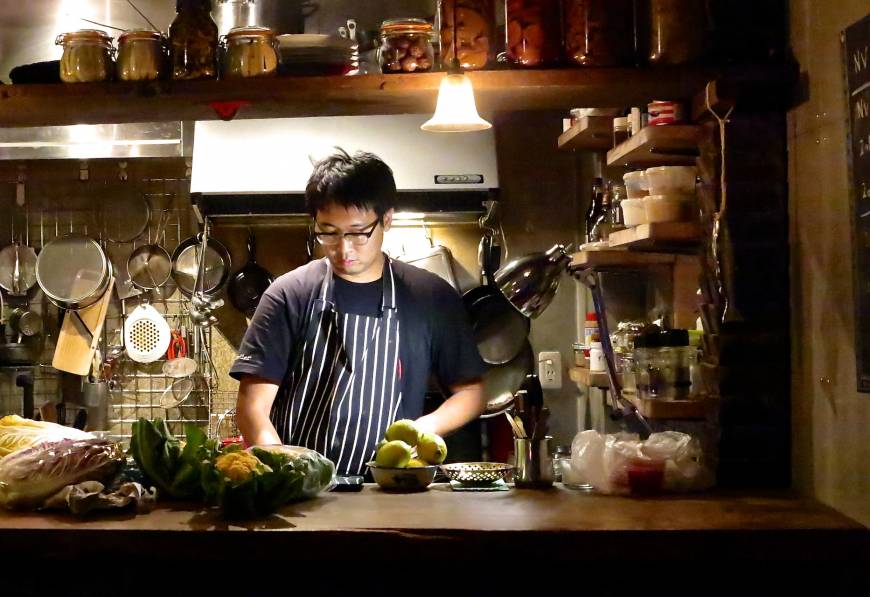 Salmon & Trout Chef Kan Morieda of Salmon & Trout is blurring the line between fine dining and fun comfort food. | ROBBIE SWINNERTON