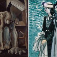 Masao Tsuruoka’s “Heavy Hand” (1949); Toshio Nakanishi’s “Stroll” (1940) Japan's conflicted art of World War II