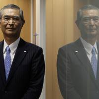 Takashi Tanisho, president and chief executive officer of Hitachi Zosen Corp., poses for a photograph at the company's Tokyo head office on June 29. Hitachi Zosen eyes M&A to beef up energy-from-waste business