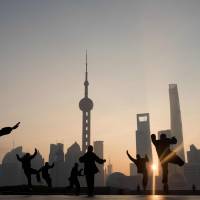 People exercise in Shanghai in December. Discord in some Western nations is seen as setting the stage for an Asian century, led by the rise of China and India. World on cusp of an Asian century as Brexit rattles old order