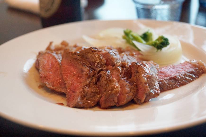 Food Cafe Juliett Australian wagyu steak | ADAM MILLER