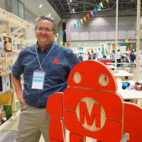 Dale Dougherty, founder of Maker Media Inc., at Maker Faire Tokyo 2015 Maker Faire to celebrate fifth year in Japan
