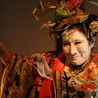 The dark art: Butoh dancer Tenko Ima stars in “Hisoku,” the inaugural show at Kyoto’s new Butoh-kan venue. New butoh venue aims for intimacy