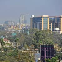 The skyline of Nairobi is seen Monday before it hosts the sixth Tokyo International Conference on African Development this weekend, an event that could bring more Japanese companies to the continent. TICAD expected to prime Japanese investment push as Africa's middle class swells