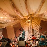 The big tent: Roth Bart Baron plays at Fuji Rock Festival last month. From Tokyo to Fuji Rock to Ulaanbaatar, every crowd is different for Roth Bart Baron