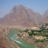 The Yellow river is seen near the Jishi Gorge in Qinghai province, China. Xia dynasty evidence: Remains indicate China did have Great Flood