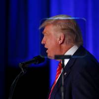 Republican U.S. presidential nominee Donald Trump speaks at Youngstown State University in Youngstown, Ohio, Monday. Trump to get first security briefing but ultra-sensitive info off-limits: sources